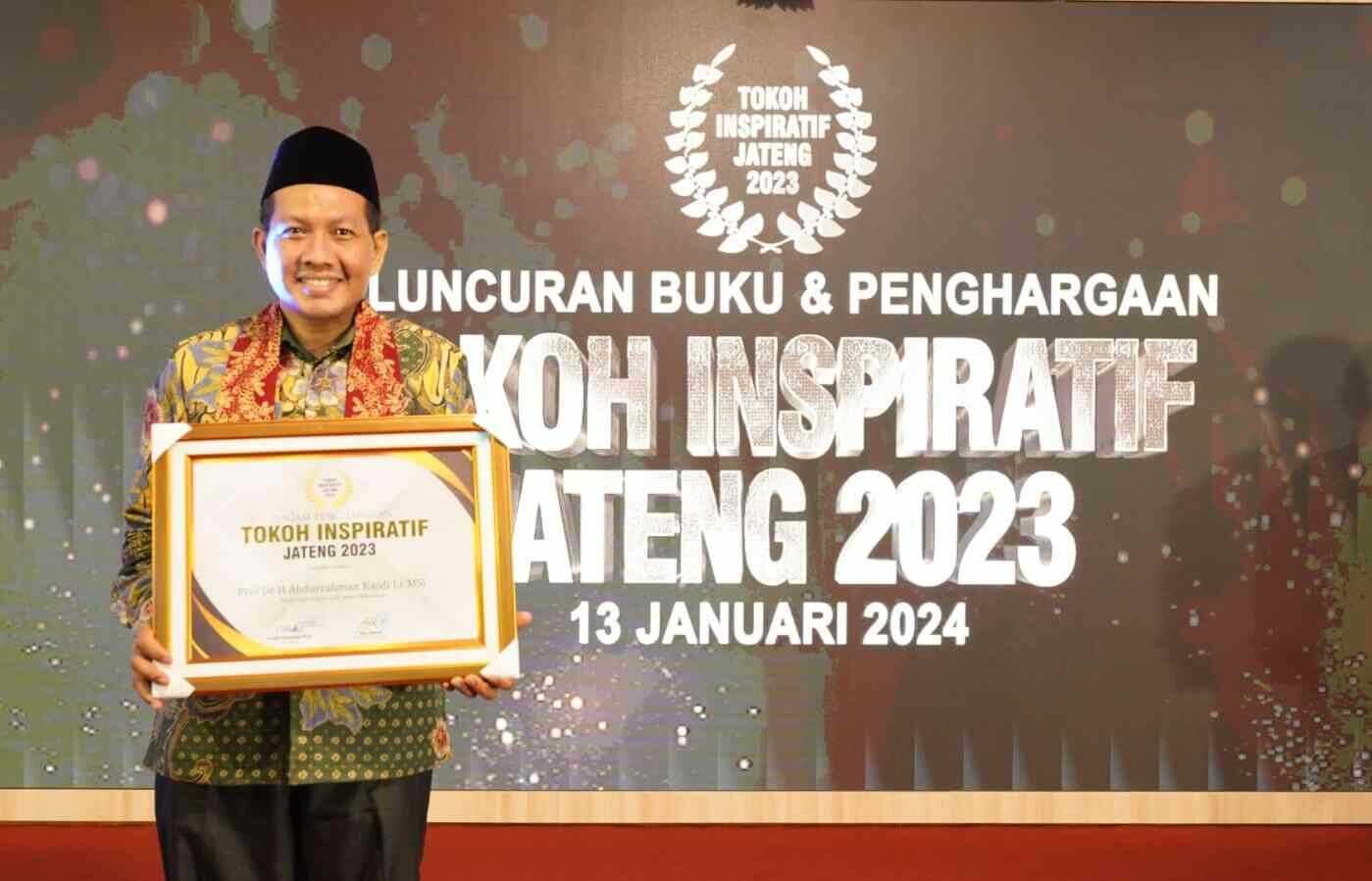 Alumni Al Azhar Ini Dinobatkan Sebagai Tokoh Inspiratif Jawa Tengah